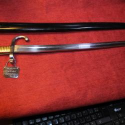 Baionnette scolaire  CHASSEPOT    " Andreux  Paris  "