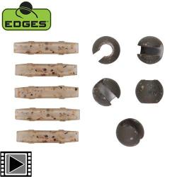 Perle Fox Edges Tubing Tungsten Heli Bead Kit (par 5)