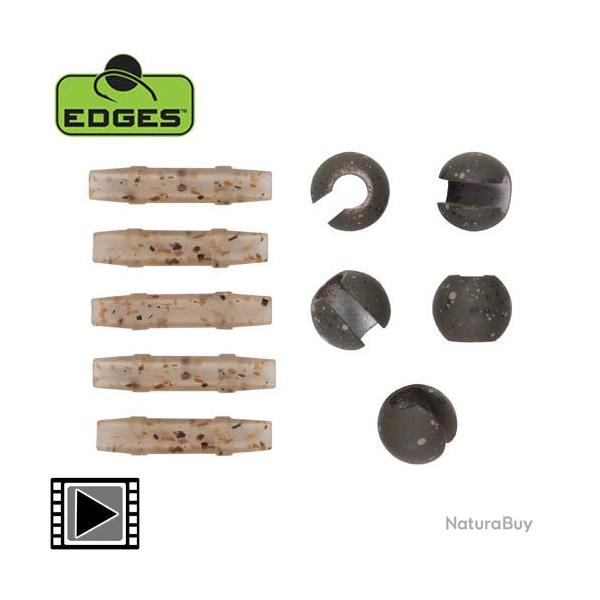 Perle Fox Edges Tubing Tungsten Heli Bead Kit (par 5)