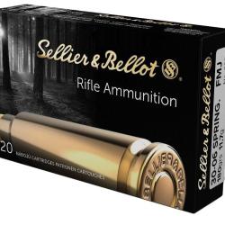 Balles S&B FMJ - Cal. 30-06 Sprg. - 11,7 g / 20