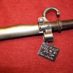 Baionnette  Lebel  au  N&deg; .... soie longue