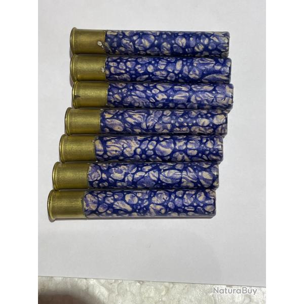 7 superbes cartouches 12 mm