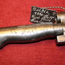 Baionnette LEBEL   poign&eacute;e en FONTE grise