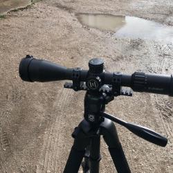 Adaptateur lunette de tir sur tr&eacute;pied pour en faire un spotting scope