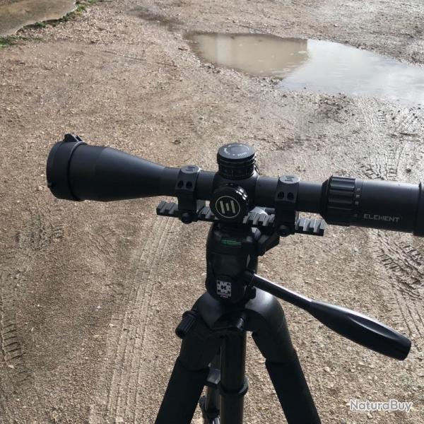 Adaptateur lunette de tir sur tr�pied pour en faire un spotting scope