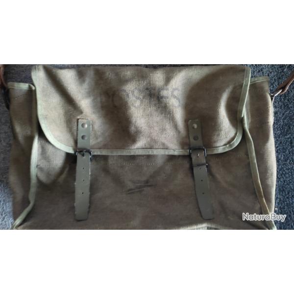 ANCIEN SAC ou MUSETTE POSTES AUX ARMEES-ARMEE FRANCAISE