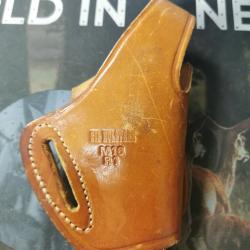 Holster droitier cuir gil holsters M16 r1
