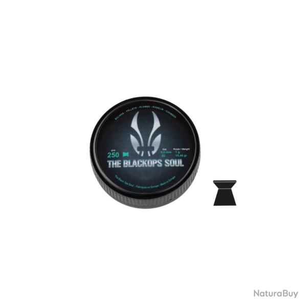 Bo�te de 250 Plombs THE BLACK OPS Soul � t�te plate 5.5mm