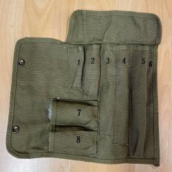 TROUSSE A OUTILS pour fusil M14 spare parts roll M14 us WW2