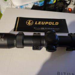 LUNETTE DE BATTUE LEUPOLD 1.25X4X20 RETICULE LUMINEUX