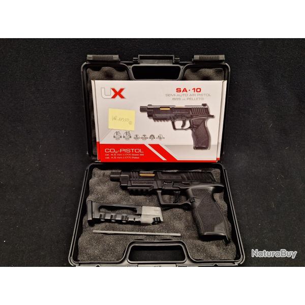 Pistolet CO2 UX SA10 Blowback, Cal 4.5mm - 1� sans prix de r�serve !!