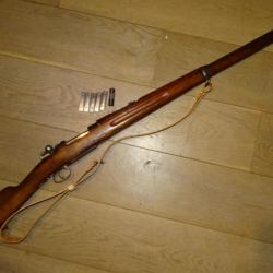 Mauser Su&eacute;dois M96 Carl Gustafs 1900 - Calibre 6.5x55 -  Accessoires inclus