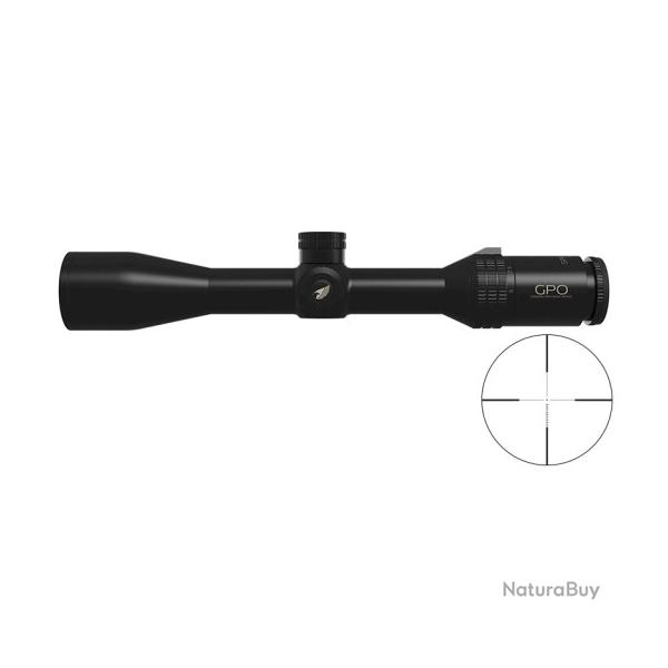 Lunette GPO spectra 6X 1.5-9x44 r�ticule G4 drop IL SFP mrad