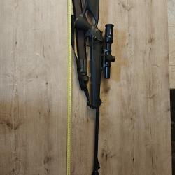 Carabine blaser ultimate R8 7 rem ,mod&eacute;rateur Freyr devik, lunettes steiner 1-5*24,Sabot amortisseur