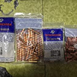 Lot Winchester 30-30 de 218 OGIVES 150 GR ET 76 ETUIS