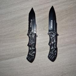 Couteaux Smith & Wesson Black Ops - Lot de 2