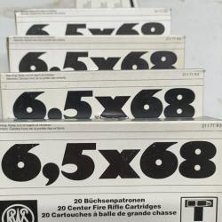 Munition RWS 6.5x68 Tmantel 6g