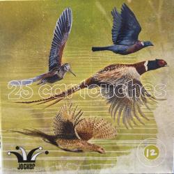 CARTOUCHE JOCKER LA 32 SUBSONIC calibre 12/67 32g BG N&deg;9 x25