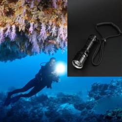 Lampe Plong&eacute;e Haute Puissance IP68 &Eacute;tanche Chargeur + Batterie Inclus Livraison Gratuite