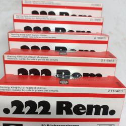 Munition RWS 222 rem 3.24g Tmantel