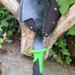 Grosse Hache Tomahawk Hostage Axe Survie Rescue Clef Oxyg&egrave;ne Acier 3Cr13 Manche Abs Etui Nylon 01