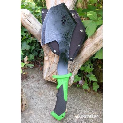 Tomahawk Tactique 26 Cm – Marteau Hâche – Étui Inclus – Survie & Randonnée