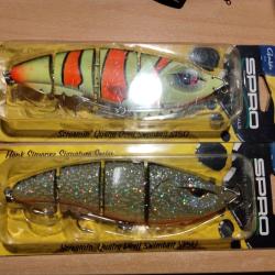 Quatro devil swimbait S150 Spro