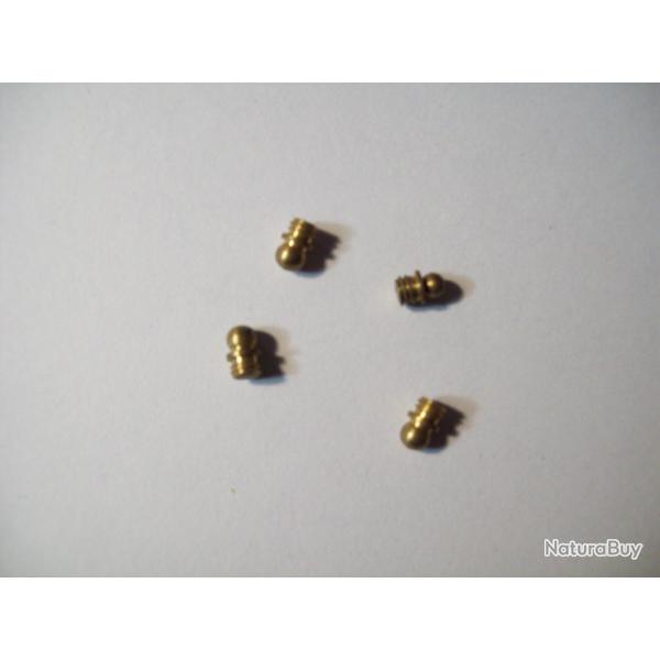 4 points de mire laiton filetage 3,5 mm
