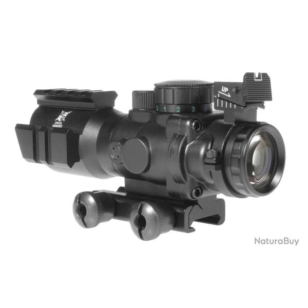 Viseur pour Airsoft 4x32 avec r�tro�clairage Delta Armory Black