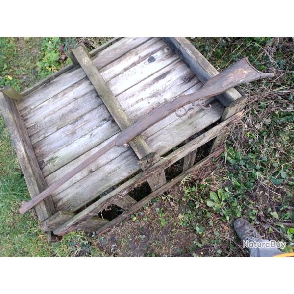 Ancienne Carabine de tir de pr�cision a restaurer