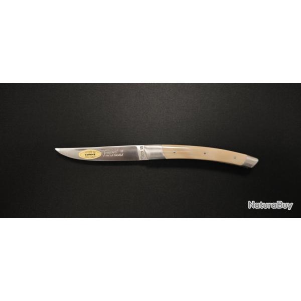 Couteau pliant Le Thiers par le Fid�le - Manche en pointe de corne v�ritable