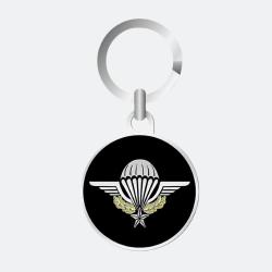 Porte cl&eacute;s - Troupes A&eacute;roport&eacute;es - Noir