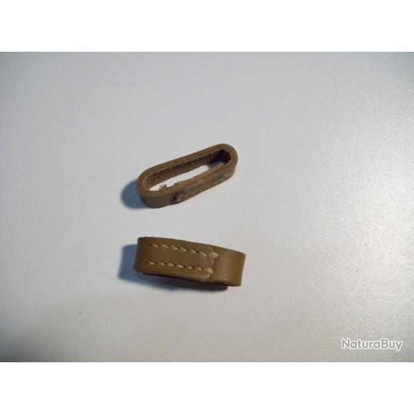 militaria 2  passants coulant de ceinturon mod�le 45 arm�e francaise