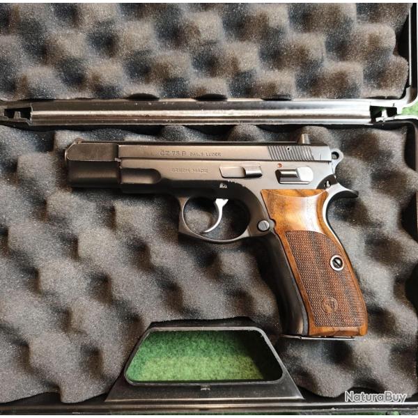 Pistolet semi-automatique CZ 75 B - Calibre 9x19 + Mallette (Occasion bon �tat)