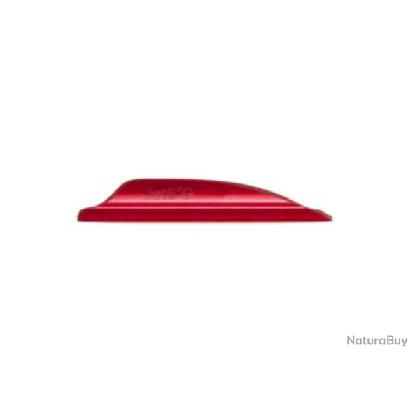 JET6 - Plumes 1.88" GHOST (x50) ROUGE DROITIER (RH)
