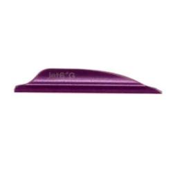 JET6 - Plumes 1.88" GHOST (x50) DROITIER (RH) VIOLET