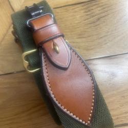 Magnifique et confortable bretelle de carabine Westley Richards