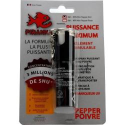 A&eacute;rosol Poivre Piranha Mini Pepper Noir 14Ml