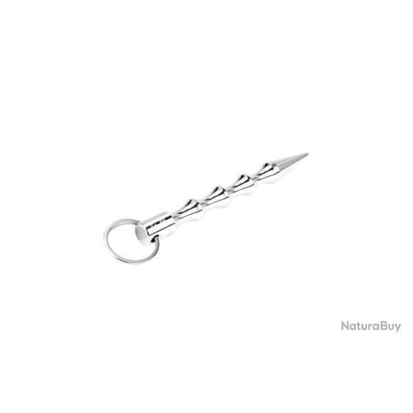 Kubotan pointe ronde Piranha PKB1 Gris