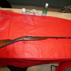 Fusil VERNEY CARRON STOPVIS en cal 28, rebronz&eacute; professionnellement il y a longtemps