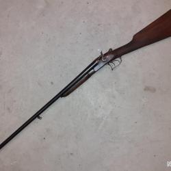 FUSIL JUXTAPOSE &agrave; CHIEN Calibre 24