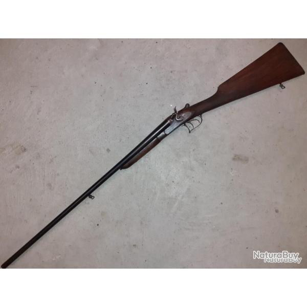 FUSIL JUXTAPOSE � CHIEN Calibre 24
