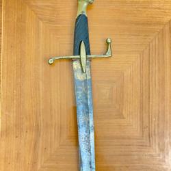 SABRE D'OFFICIER SUP&Eacute;RIEUR DE CHASSEURS &Agrave; CHEVAL (avant 1791)