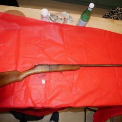 Carabine de jardin en 9mm percussion centrale, bien moins courant que le 9mm Flobert