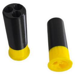 Pack 2 Cartouches Chevrotines R&eacute;utilisables HDS 68 Umarex T4E + Outil de rechargement HDS68