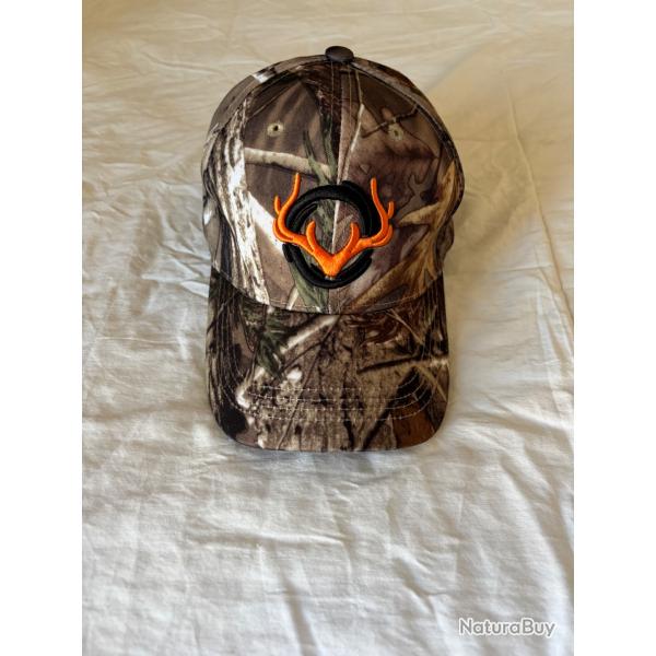 Casquette camouflage vert