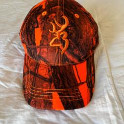 Casquette browning orange