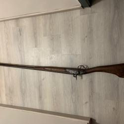 Fusil &agrave; poudre noir