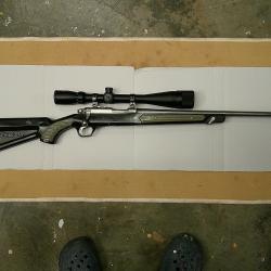 Carabine RUGER, mod&egrave;le : ALL-WEATHER 77/22 Cal : 22 LR, Inox et crosse synth&eacute;tique (rare)