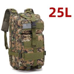 Sac &agrave; dos camouflage 25L tactique Imperm&eacute;able pour la chasse la p&ecirc;che le camping le trekking